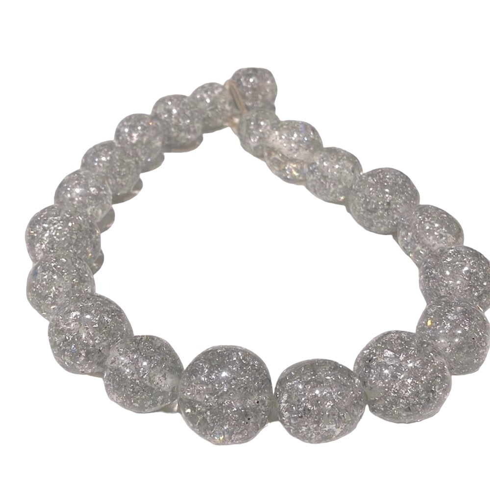 Vintage Acrylic Ball Necklace. EUC